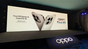 Evento OPPO para apresentação