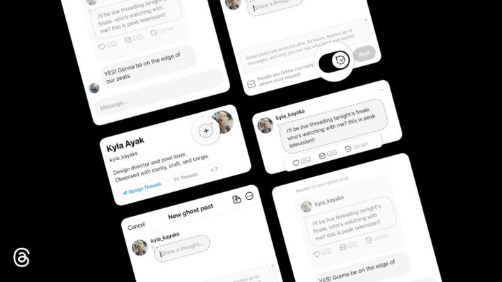 Threads publicações fantasmas mensagens respostas