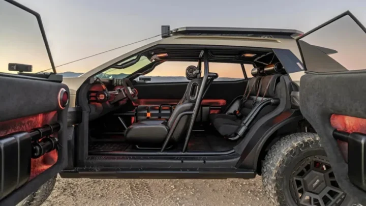 Imagem Hyundai Crater Concept para fazer frente à Tesla Cybertruck