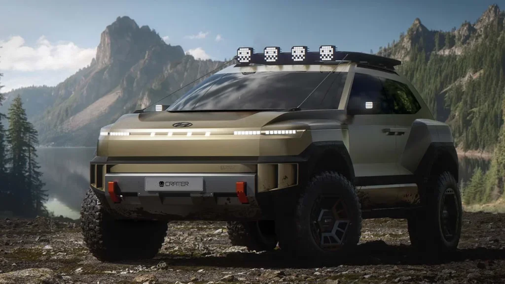 Sem peças ao dependuro, Hyundai criou o 4×4 que humilha a Tesla Cybertruck