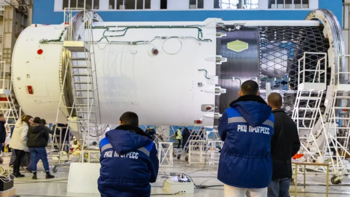 Imagem Soyus 5 da Rússia