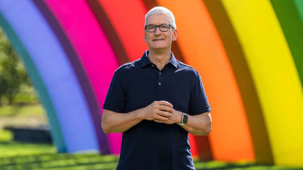 Tim Cook Apple CEO John Ternus