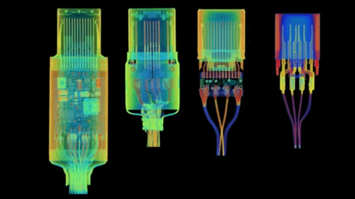 Imagem vários tipos de cabos USB-C