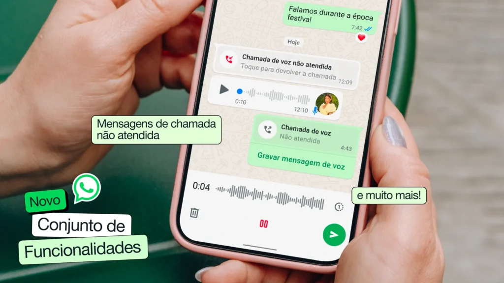 WhatsApp chamadas mensagens IA Meta AI