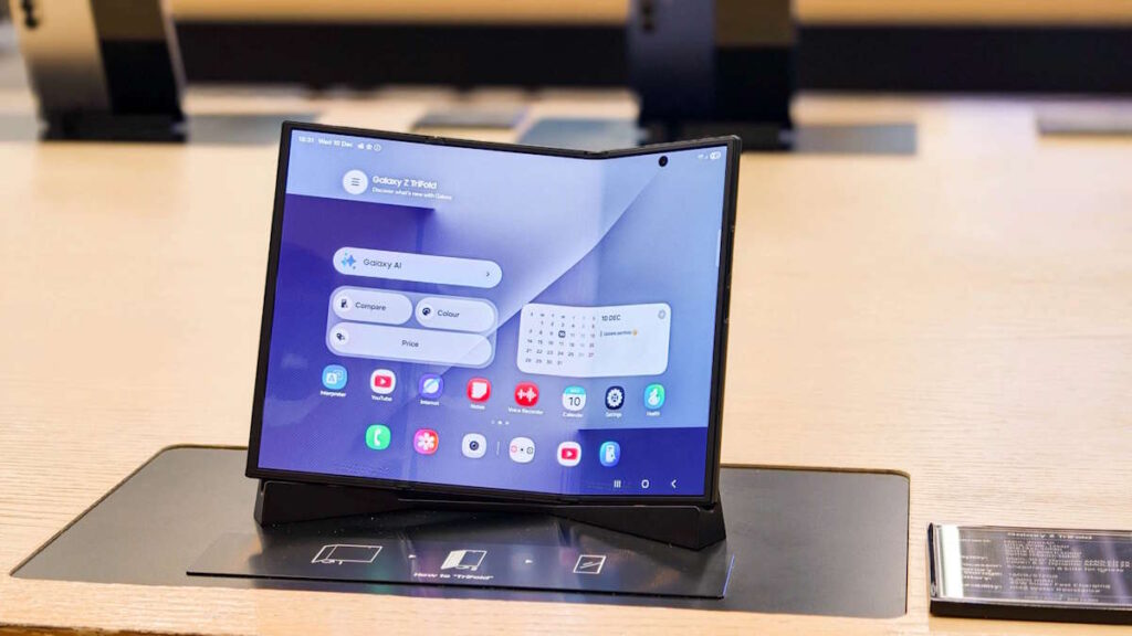 Samsung Galaxy Z Trifold dobradiça