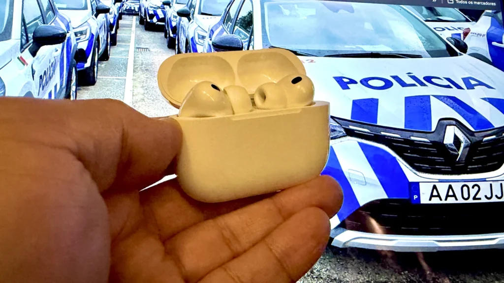 Casal apanhado graças a AirPods após roubo de carro em Ovar