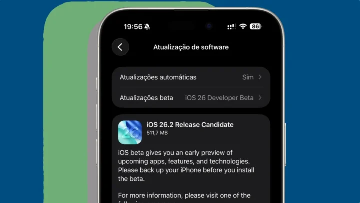 Imagem iOS 26.2 RC