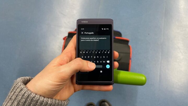 Tradutor automático Vasco Translator Q1