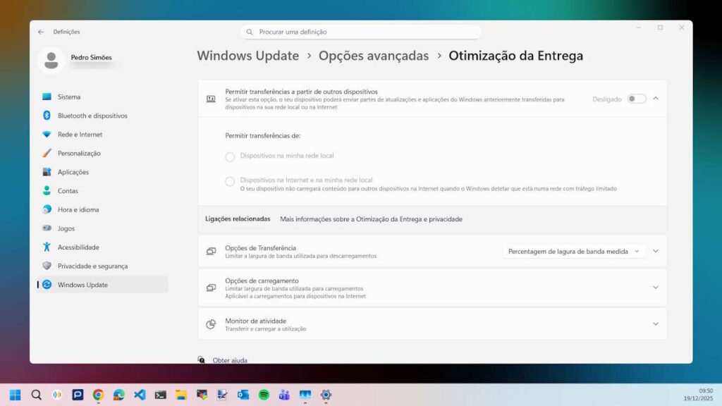 Windows 11 lento serviços Microsoft