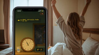 Aplicação para despertar com mais naturalidade, Acorda + Move-te