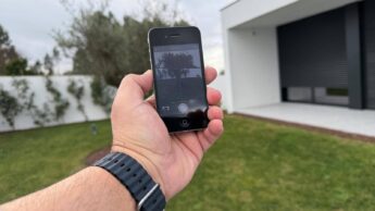 Fotografia a ser tirada com o iPhone 4