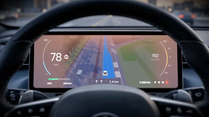 Ilustração do Mapbox, plataforma que está a revolucionar o sistema de navegação automóvel em 2026.