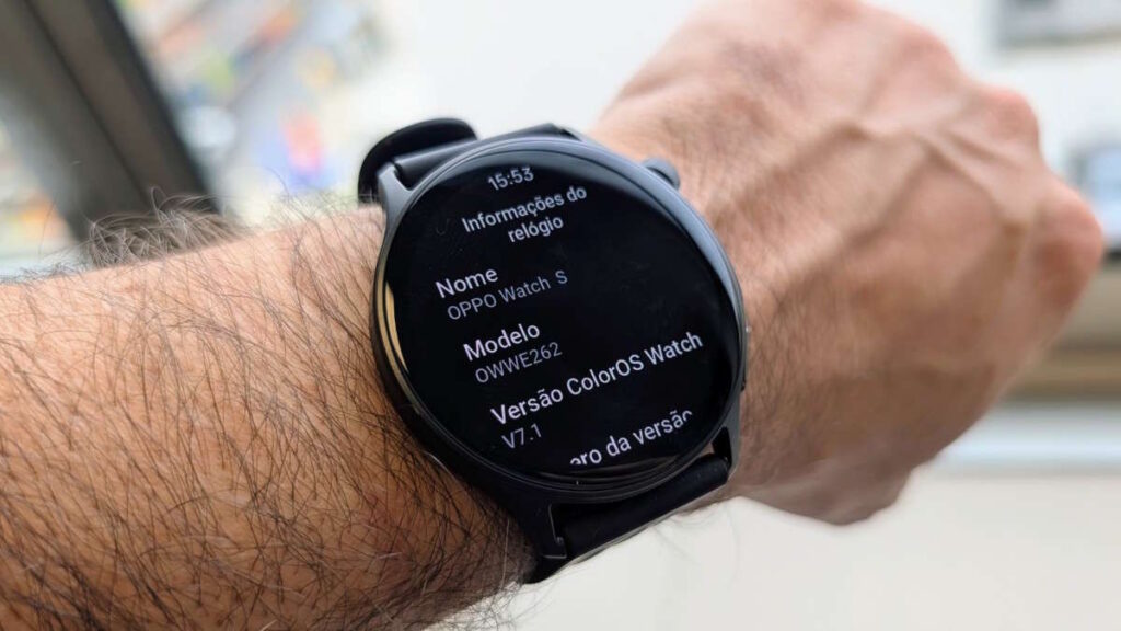 OPPO Watch S smartwatch bateria ecrã