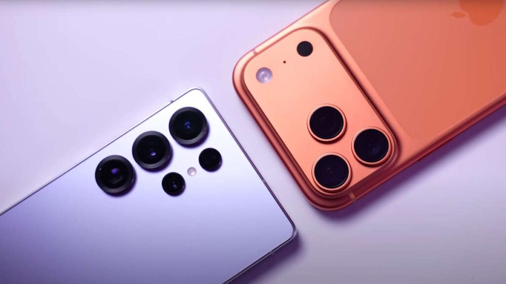 smartphone iPhone Samsung vendido