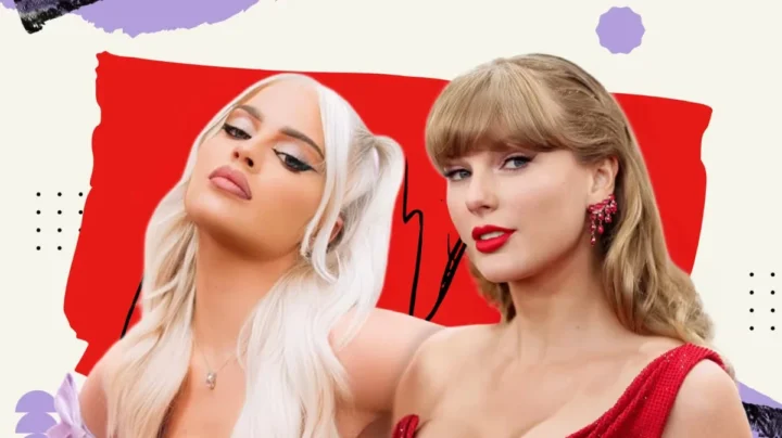 Imagem Taylor Swift e Luísa Sonza que canta, a Sina de Ofélia
