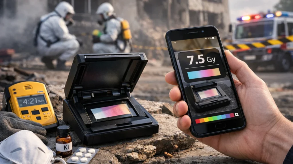 Novo sistema transforma smartphones em detetores de radiação