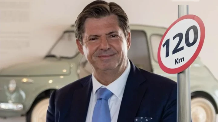 Imagem Oliver François, diretor de Fiat que refere os 120 km/h