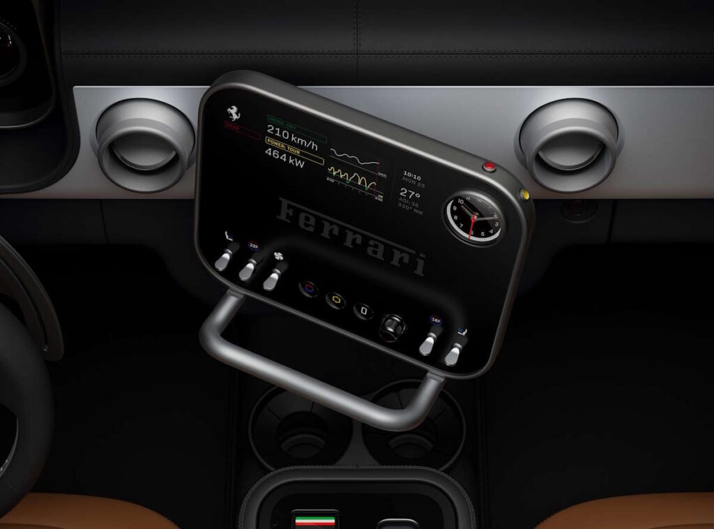 Ferrari Luce interior design elétrico