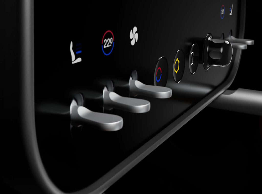 Ferrari Luce interior design elétrico