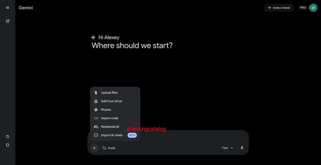 Gemini IA Google importar conversas