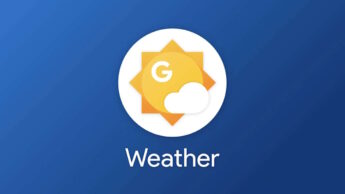 Google Weather Android app previsão tempo