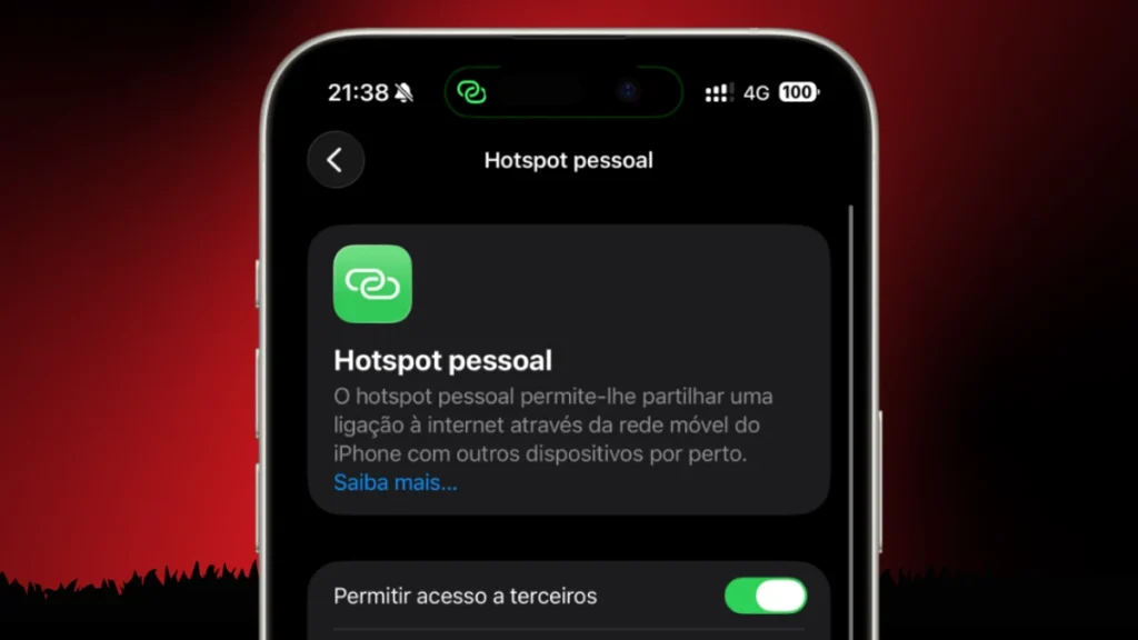 iOS 26.4 mostra quem está a usar o seu hotspot pessoal