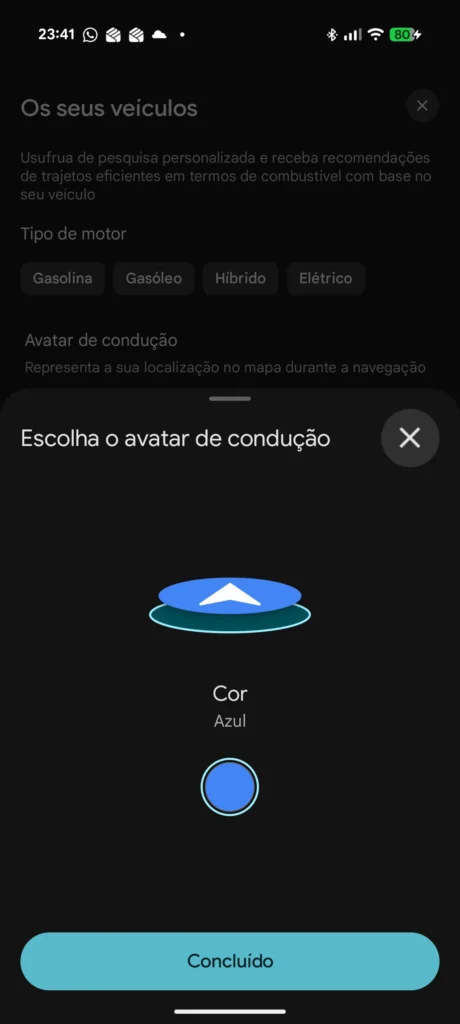 Google Maps bicicleta avatares