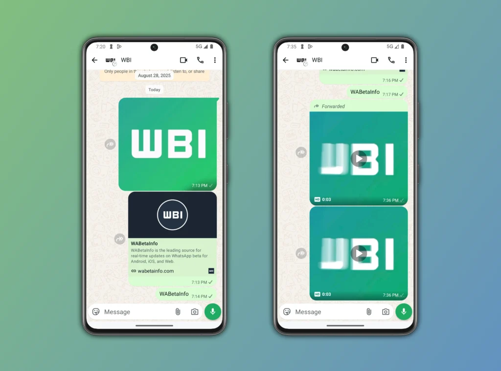 WhatsApp mensagens Android iOS interface