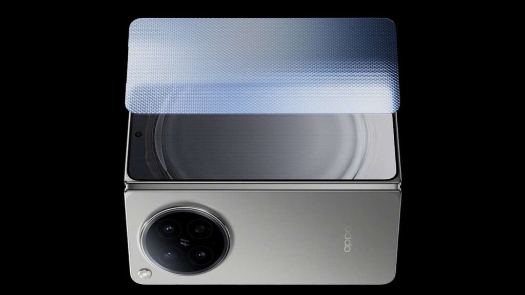 OPPO Find N6 dobráveis ecrã