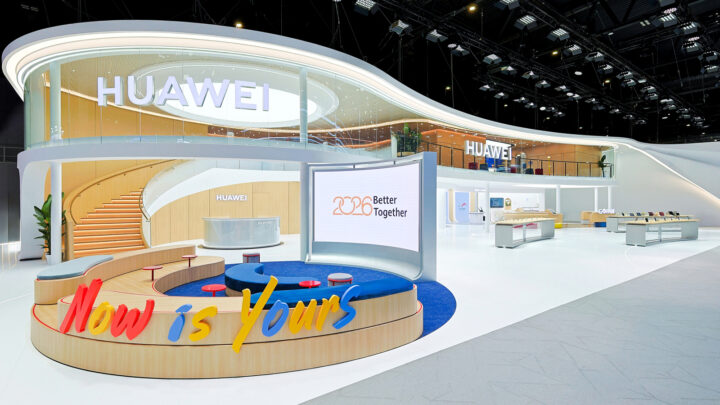 Stand da Huawei no MWC 2026