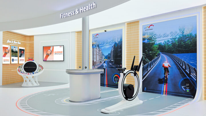 Stand da Huawei no MWC 2026