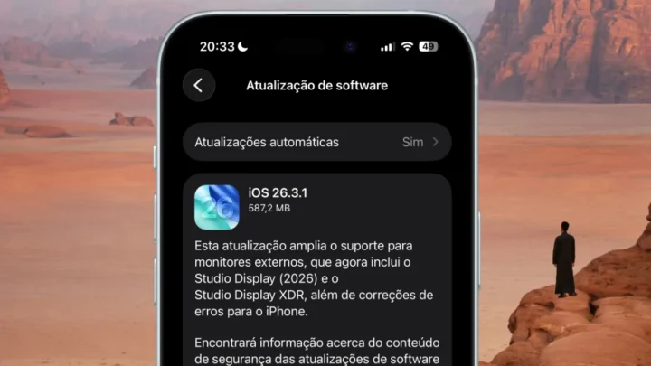 Imagem Apple iOS 26.3.1