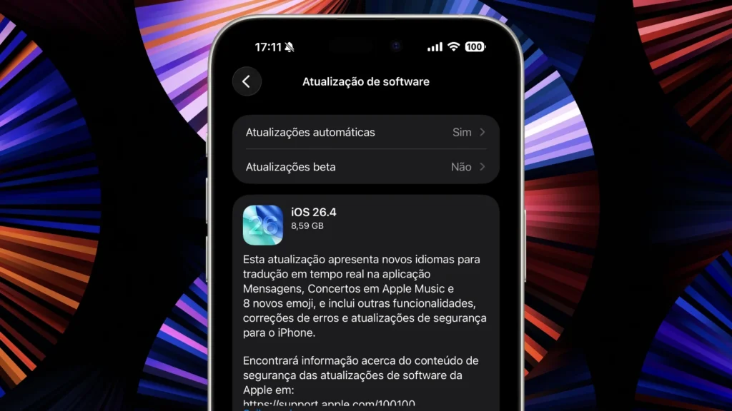 iOS 26.4 já chegou: novos emojis e mais de uma dezena de melhorias no iPhone