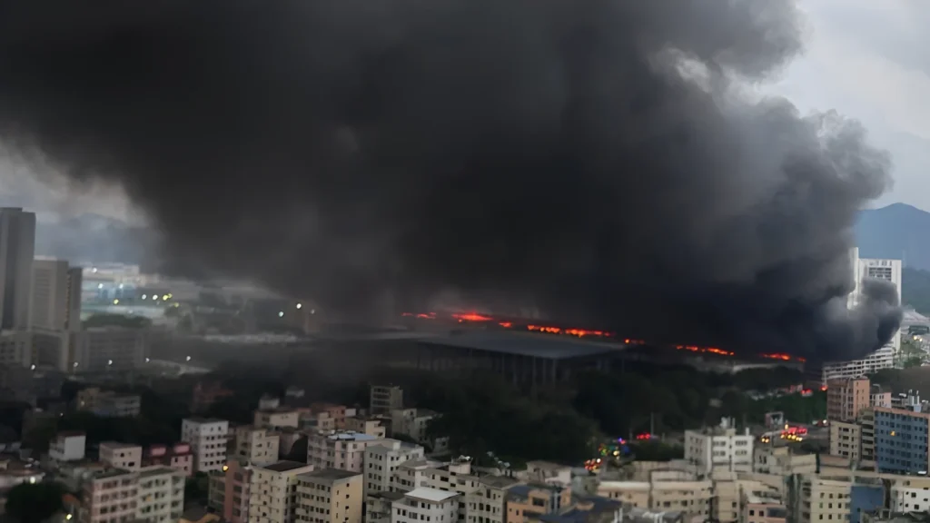 Incêndio na fábrica da BYD atinge garagem de veículos de teste