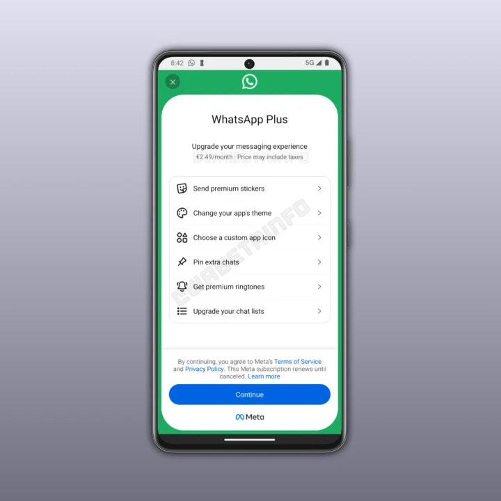 WhatsApp Plus Meta preçoWhatsApp Plus Meta preço Europa