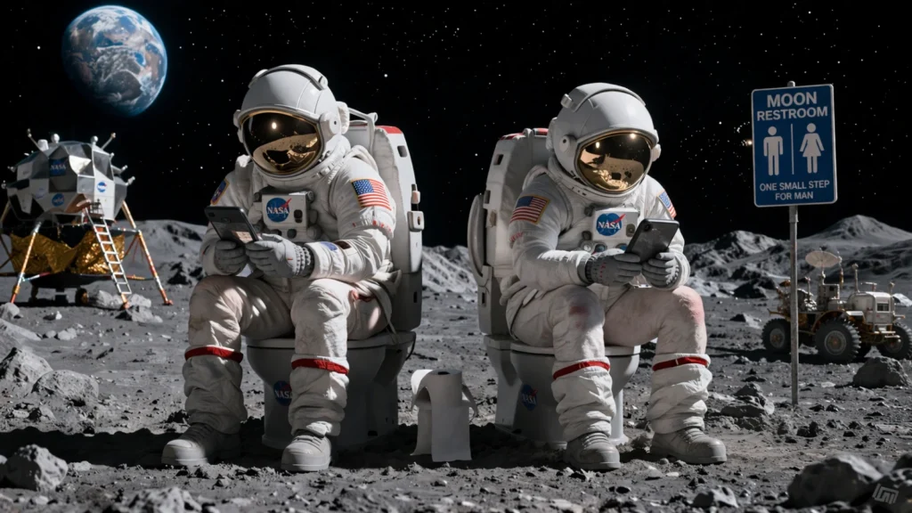 Artemis II: até os astronautas ficam com prisão de ventre no espaço