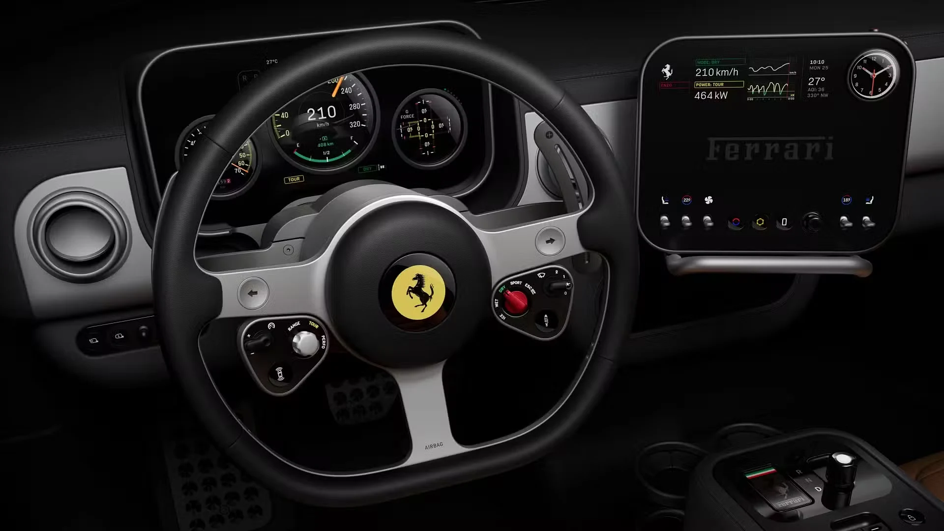 Ferrari pede ajuda à NASA: aceleração do elétrico Luce é demais para o cérebro humano