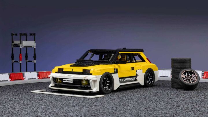 Renault 5 Turbo 3E em Lego