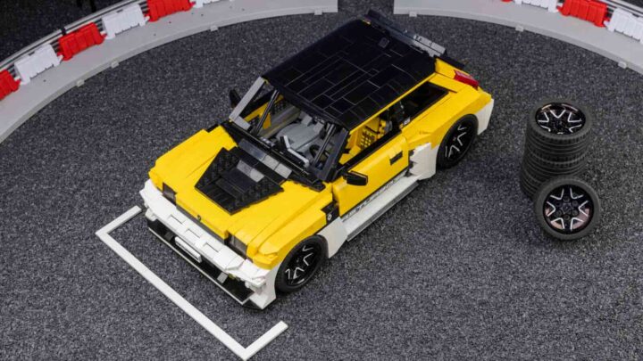 Renault 5 Turbo 3E em Lego