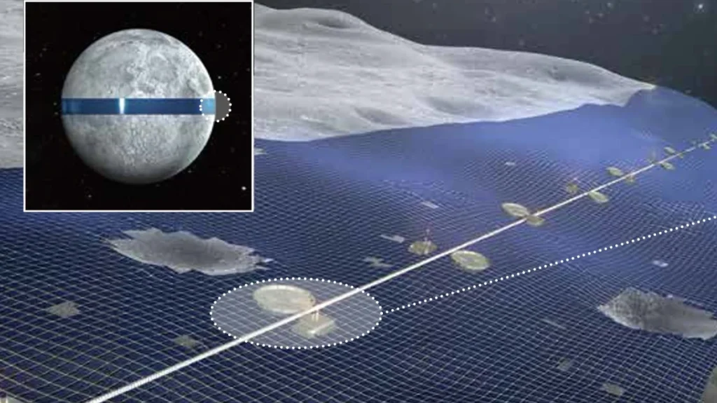 Japão quer rodear a Lua com anel de 11.000 Km para enviar energia infinita para a Terra