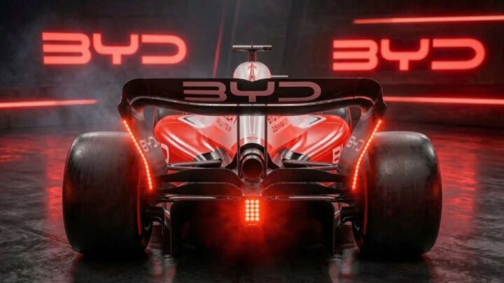 BYD F1 fabricante equipa