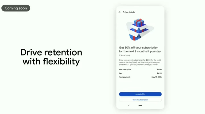 Google Play Store Android subscrições cancelar