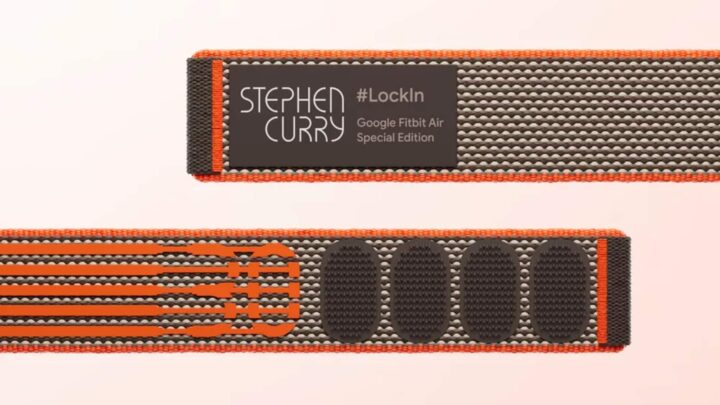 Fitbit Air Special Edition, codesenhada com o astro do basquetebol Stephen Curry
