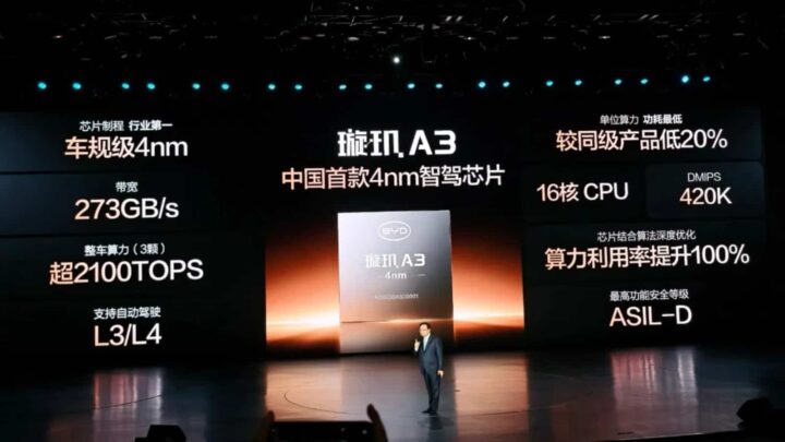 Chip Xuanji A3 da BYD