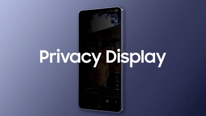 Xiaomi Ecrã Privacidade Samsung