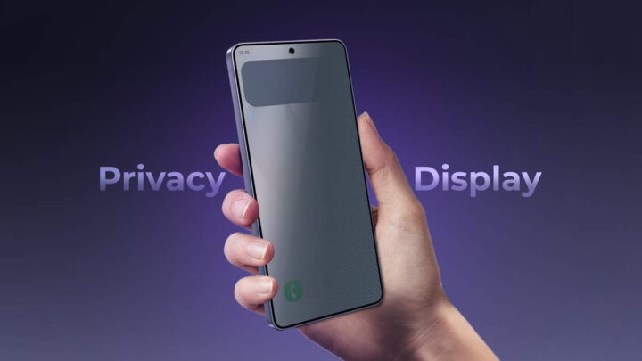 Xiaomi Ecrã Privacidade Samsung
