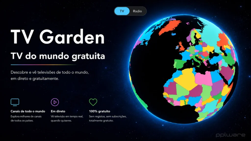 TV.garden: o “Google Maps” da televisão que permite ver canais TV de todo o mundo