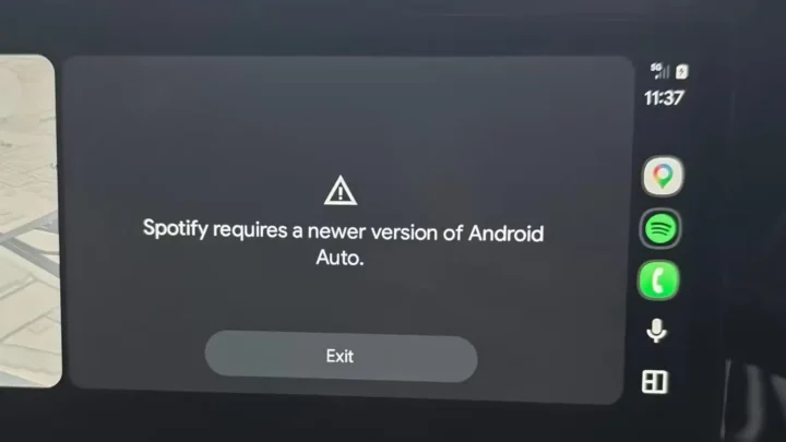 Android Auto Spotify problemas solução