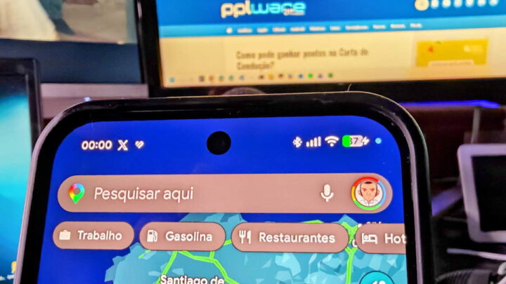 Android ponto azul localização