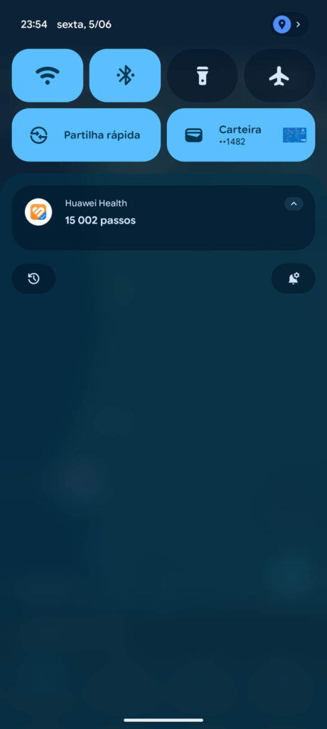 Android ponto azul localização